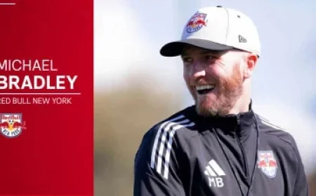 Michael Bradley Named Head Coach of New York Red Bulls