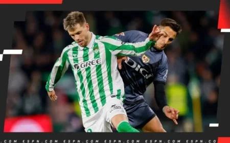 Betis Seeks Strong Win Against Rayo Vallecano to Boost European Ambitions