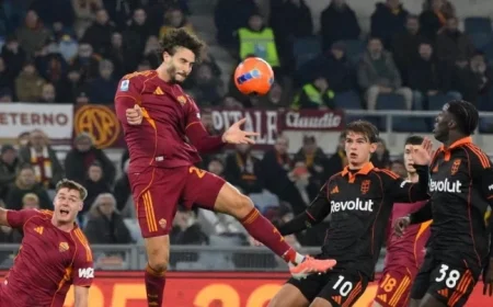 Roma vs Como at 20:45: Clash for Champions League Spot in Serie A