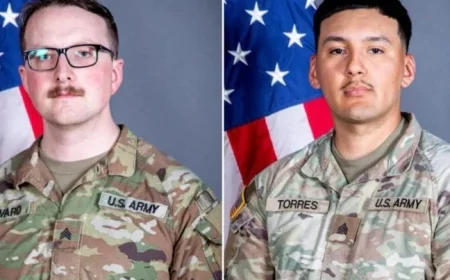 Army Confirms Identities of Two U.S. Soldiers Killed in Syria Attack