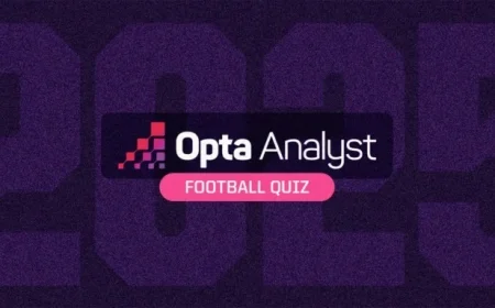Test Your Knowledge: 2025 Opta Analyst Football Quiz with 100 Questions