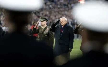 President Trump Joins 126th Army-Navy Game Celebration