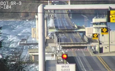 Hood Canal Bridge Closure Monday Afternoon Due to Windy Conditions