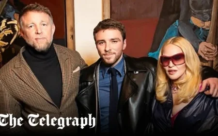 Madonna Reunites with Guy Ritchie for First Time Since 2008