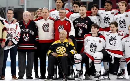 Players Unite for Memorable Farewell to Matthews Arena