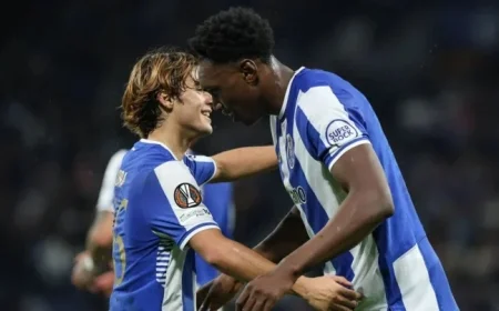 Farioli Alters Two Positions: FC Porto’s Lineup Against E. Amadora