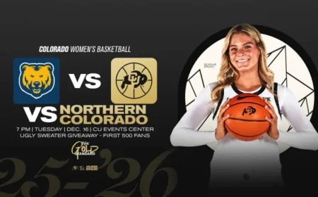 Colorado Welcomes Northern Colorado in Final Nonconference Showdown