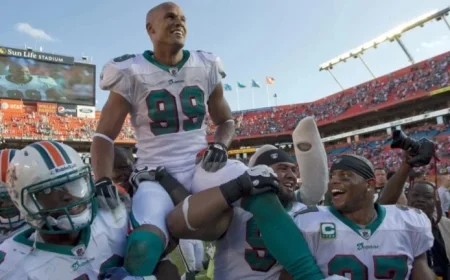 Miami Legend Jason Taylor Joins ESPN’s ManningCast for Dolphins-Steelers Game