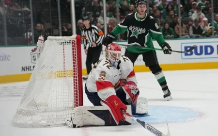 Bobrovsky Shuts Out Stars