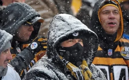 Steelers-Dolphins Matchup Faces Frigid Temperatures and Gusty Winds