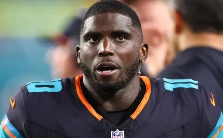 Tyreek Hill Amplifies Dolphins’ MNF Defeat with Humorous Post