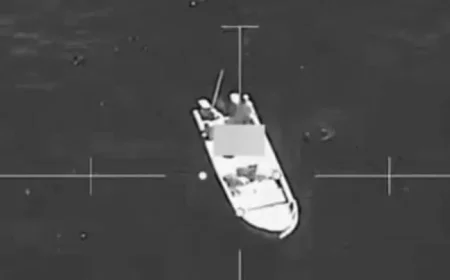 U.S. Military Strikes Suspected Drug Boats, Killing 8 Aboard