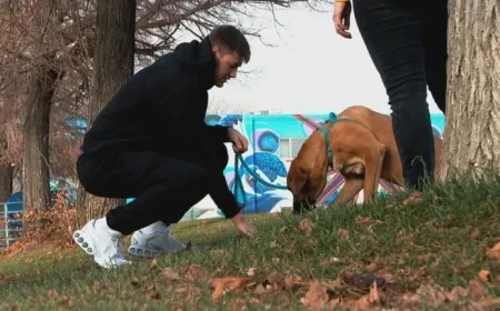 Utah Jazz Star Visits Local Pet Adoption Center for Cuddles