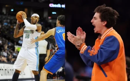 Timothee Chalamet Recalls Witnessing Carmelo Anthony’s Notorious Knicks-Nuggets Brawl