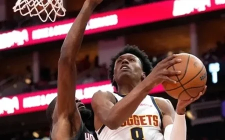 Nuggets Face Rockets in Intense Rematch Showdown