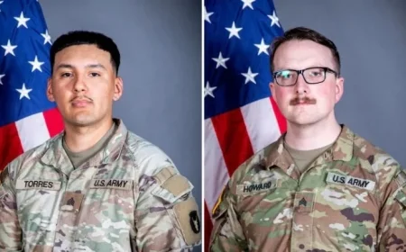 US Confirms Identities of Two Soldiers Killed in Syrian Ambush