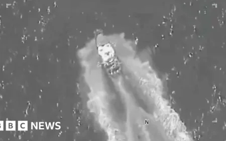 US Military Confirms Strikes Kill Eight on Suspected Drug Vessels