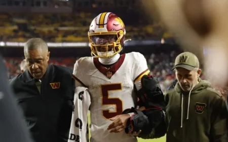 Commanders Shut Down QB Jayden Daniels for Season: Report