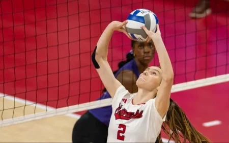 Reilly Selected as AVCA Player of the Year Finalist for Nebraska