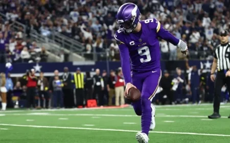 J.J. McCarthy Defies Kevin O’Connell With Griddy Touchdown