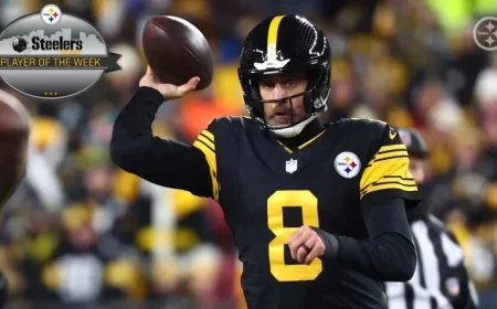 Rodgers Earns Steelers Digest Player of the Week Honor