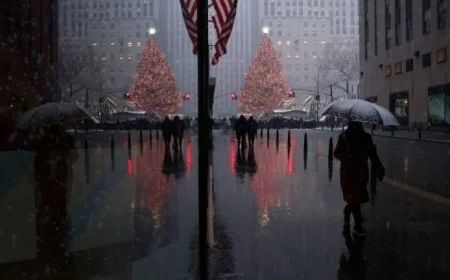 Weather Pattern Shift in Late December May Diminish White Christmas Hopes