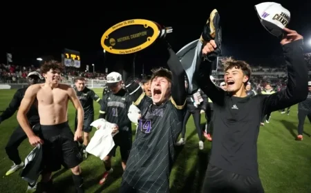 Washington Clinches 3-2 OT Victory Over NC State in College Cup Final