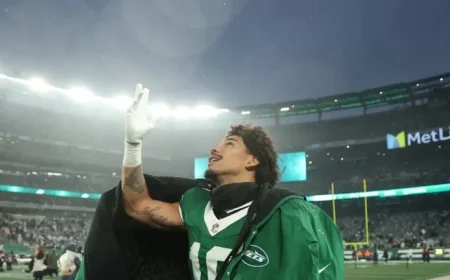 Jets to Release Wide Receiver Allen Lazard