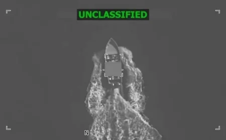 US Military Strikes Sink Three Boats in Pacific, Eight Killed