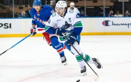 Quinn Hughes Trade Challenges Rangers’ Ambitious Pursuit