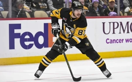 Crosby Eyes Penguins Points Record vs. McDavid and Oilers