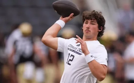 Aaron Philo’s Future at Georgia Tech Uncertain as Backup Quarterback