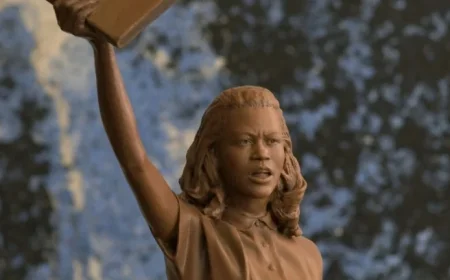 Barbara Rose Johns Statue Unveiled at U.S. Capitol by NPR