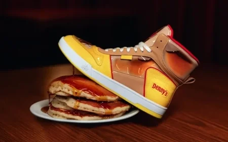 Denny’s Launches Syrup-Infused Sneakers: How to Get Yours