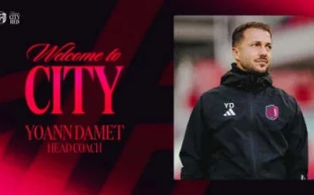Yoann Damet Named Head Coach of St. Louis CITY SC