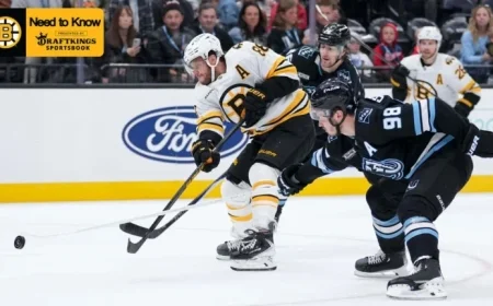Bruins Face Mammoth: What You Should Know