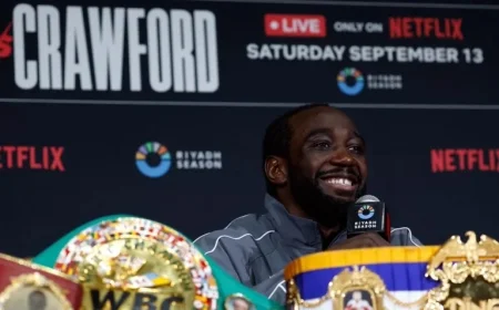 Terence Crawford Retires from Boxing: ‘Nothing Left to Prove’