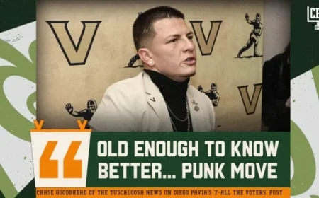 Heisman Voter Condemns Diego Pavia’s Controversial ‘F All Voters’ Remark