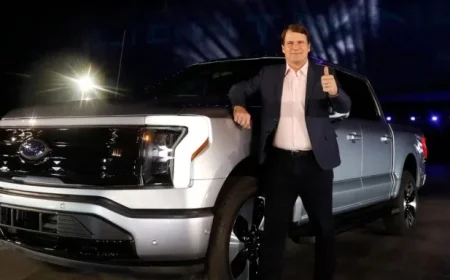 Ford CEO Predicts EV Market Slump Without Subsidies, Records $19.5B Loss