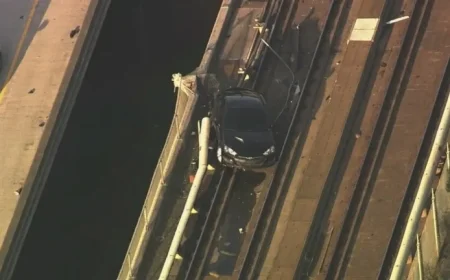 Car Lands on BART Tracks, Shuts Down Westbound I-580 in Castro Valley