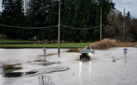 Heavy Rain Forecast Hits B.C.’s South Coast During Flood Recovery