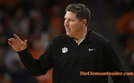 Clemson Prepared for Showdown Against Rival South Carolina