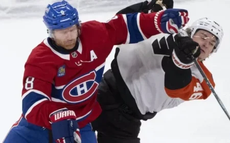 Canadiens’ Matheson Out, Fowler to Start Against Flyers