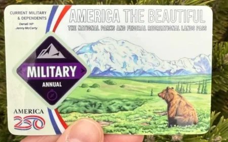 National Parks Stickers Cover Trump’s Face on Passes