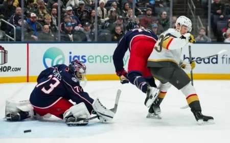 Columbus Blue Jackets Unveil Lineup and Strategy for Anaheim Ducks Showdown