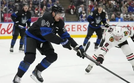 Blackhawks Face Tough Challenge Against Maple Leafs Without Bedard