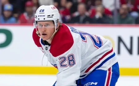 Ex-Canadiens Center Excels with New Team