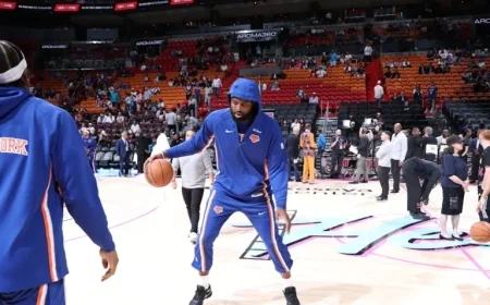 Mitchell Robinson Advocates for Granny-Style Shooting Technique