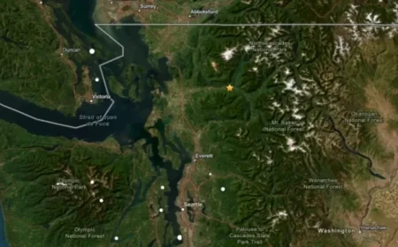 2.9-Magnitude Earthquake Strikes Near Concrete, Washington
