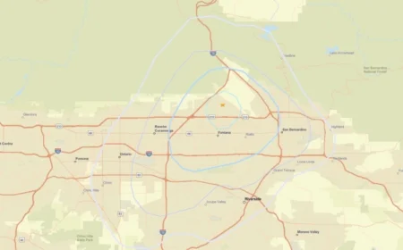 3.1 Magnitude Earthquake Hits Near Devore, San Bernardino County